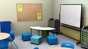Elementary Interactive Lecture Classroom - Alt View 2